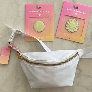 Stoney Clover Ln X Target Fanny Pack White with patches
